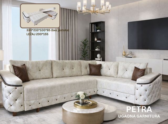 Petra - Hersa Ugaona garnitura