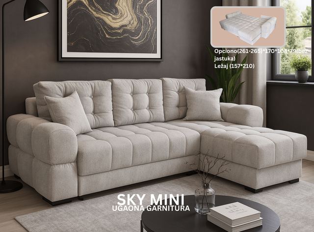 Sky Mini - Hersa Ugaona garnitura